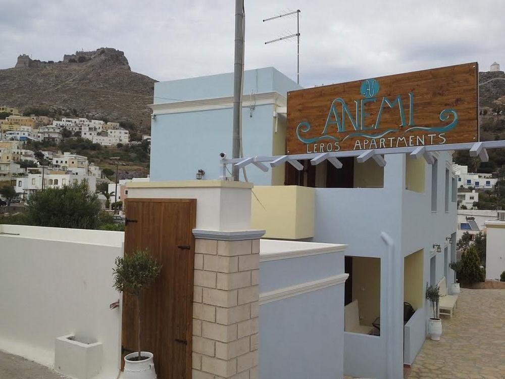 Anemi Leros Apartments Παντέλι Εξωτερικό φωτογραφία